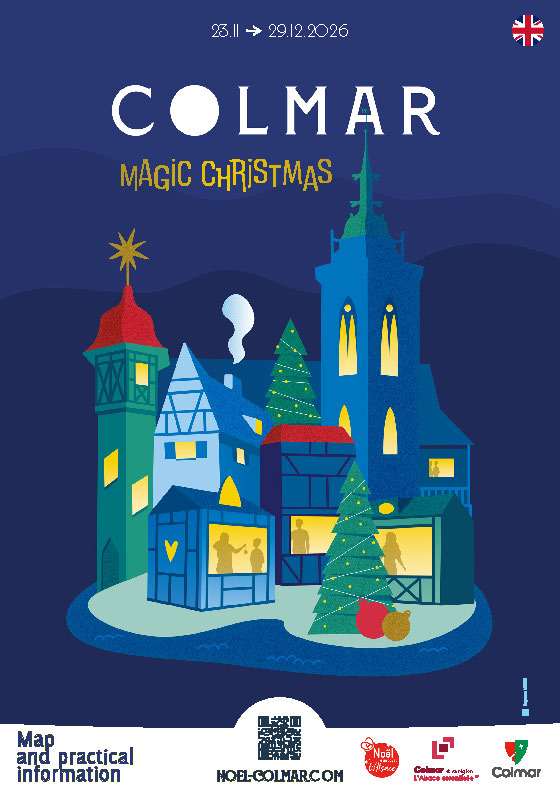 Colmar christmas Markets 2026 Map