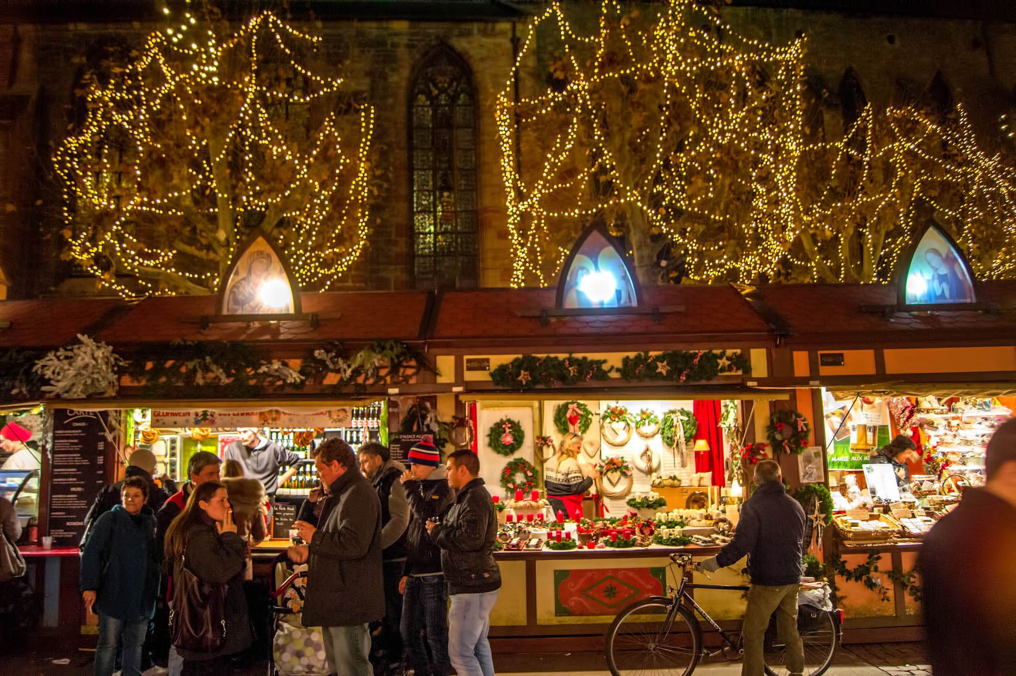 Weihnachtsmärkte auf dem Place des Dominicains