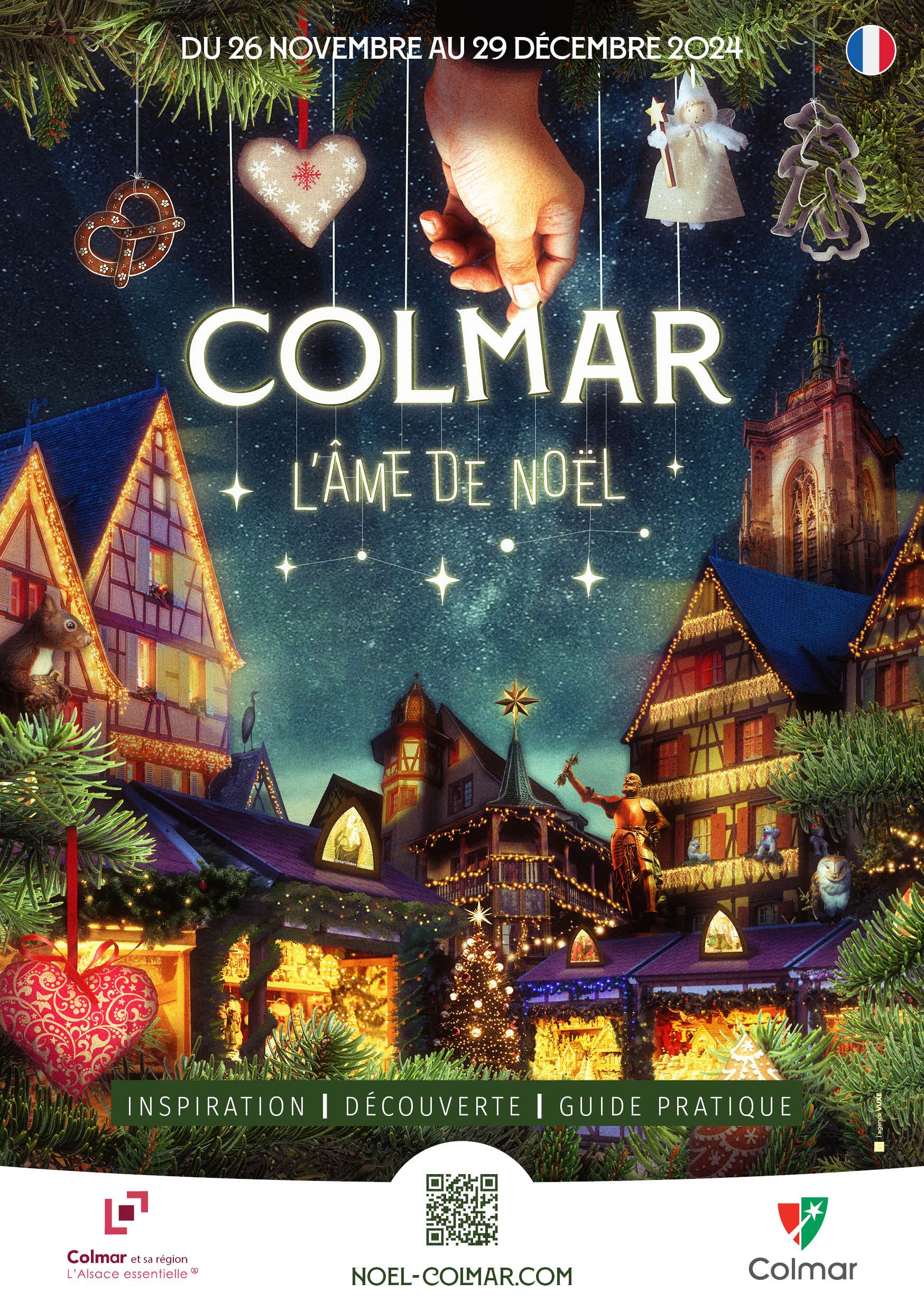 Couverture du guide de Noël à Colmar 2024